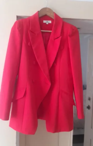 Blazer Vermelho Tamanho S