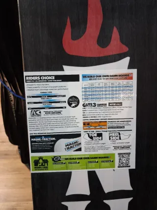 Tabla Snowboard 154,5 GNU Riders Choice