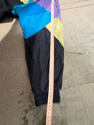 Rare Windbreaker Wielen Vintage 90s, Colorblock, R