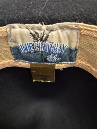 Sombrero Cowboy Blue Chair Bay Negro