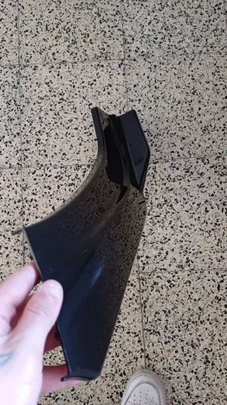 Lip delantero coche negro