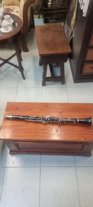 Clarinete con estuche y accesorios