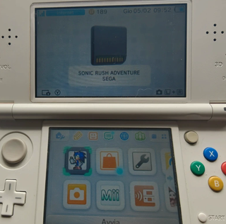 Sonic Rush Adventure Nintendo DS