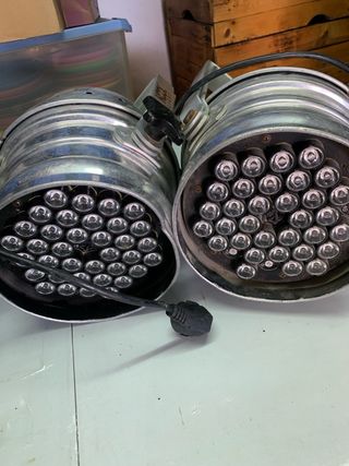 Luces disco móvil efectos disco Láser Par leds