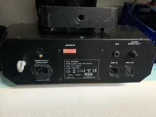 Luces disco móvil efectos disco Láser Par leds