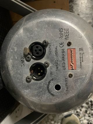 Luces disco móvil efectos disco Láser Par leds