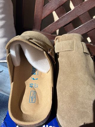 Birkenstock Boston Verde Caqui Talla 45