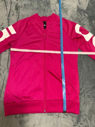 Rare Track Jacket Adidas Y2K, Pink, Big Logo Sleev