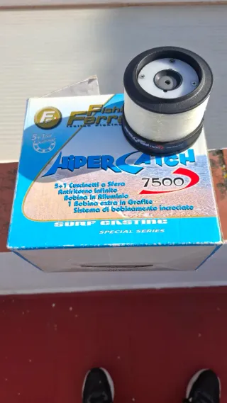 Carrete de pesca Super Catch 7500