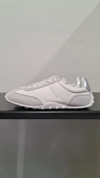 Sneakers Botticelli bianche e argento n.37