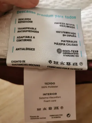 Colchón y somier 80x180 Como nuevo