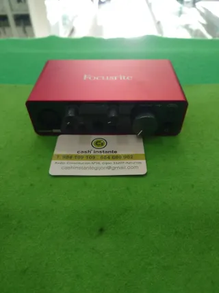 Focusrite Scarlett Solo 3rd Gen Interfaz Audio USB