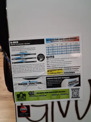 Tabla Snowboard 148 GNU b-nice