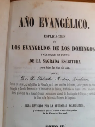 Libro antiguo 1852 Escucho ofertas