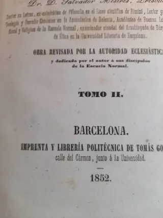 Libro antiguo 1852 Escucho ofertas