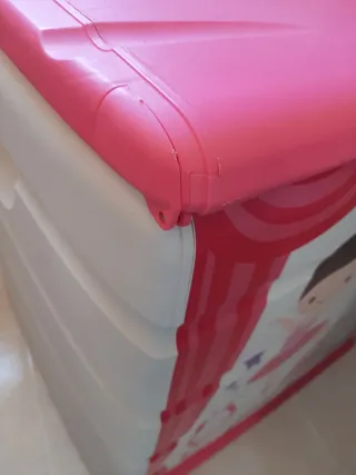 Caja guardatodo infantil bailarinas