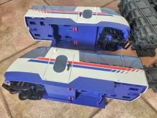 Playmobil treni e binari