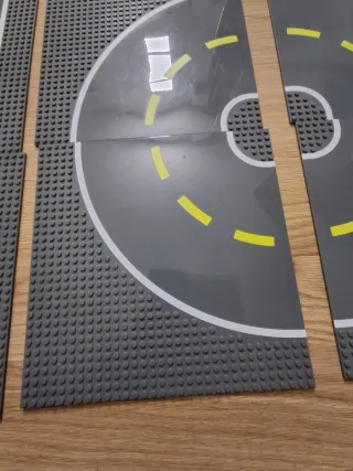 Piastre Lego Strada e Rotonda