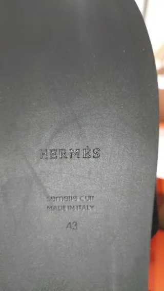 Sandalias Hermès  negras