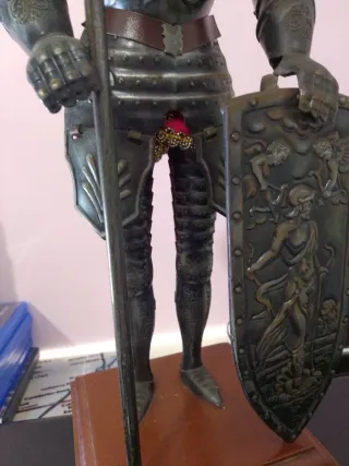 Oferta, Figura Caballero Medieval con Lanza y Escu