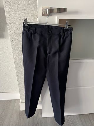 Traje de Comunión Azul y Blanco