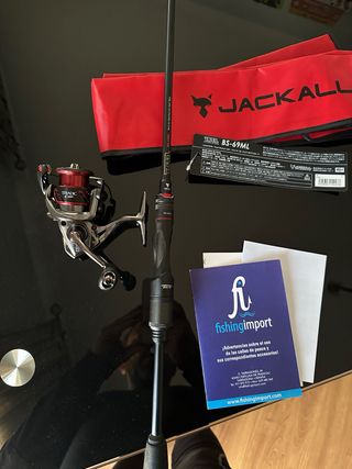 Shimano Stradic CI4 1000 + Caña Jackall BPM 69ML.