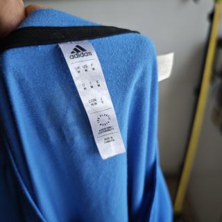 Camiseta Adidas Hombre Talla M AEROREADY Azul