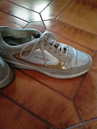 Scarpe uomo Samsonite grigio/argento taglia 40