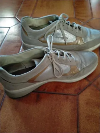 Scarpe uomo Samsonite grigio/argento taglia 40