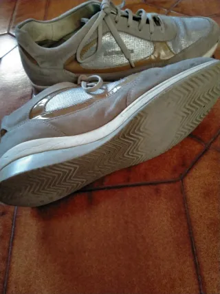 Scarpe uomo Samsonite grigio/argento taglia 40