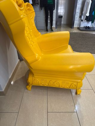 Poltrona Queen Gialla
