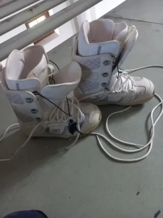 Botas de Snowboard DC Shoes Blancas