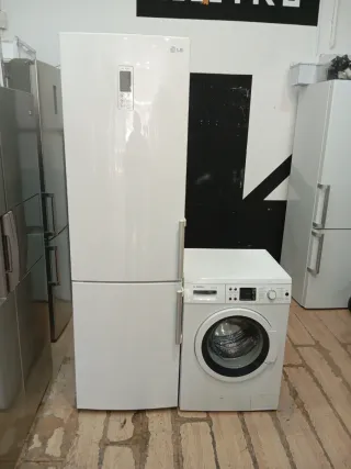 Pack Nevera LG y Lavadora Bosch garantía transport