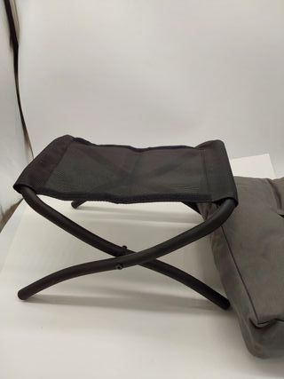 IBUYKE 11.8” H Poggiapiedi Pieghevole Rettangolare, Poggiapiedi Accento Pouf Ottomana per Poltrona Relax, Poggiapiedi Moderno Portatile