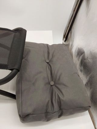 IBUYKE 11.8” H Poggiapiedi Pieghevole Rettangolare, Poggiapiedi Accento Pouf Ottomana per Poltrona Relax, Poggiapiedi Moderno Portatile