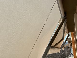 3 Tende da Balcone Manuali Colore Crudo