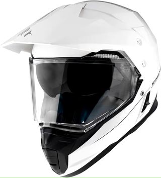 Casco Moto MT Helmets Synchrony blanco brillo