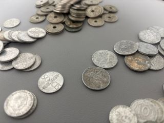 Lote monedas 50 y 10 centimos Peseta