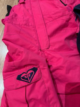 Traje de esquí niña Roxy rosa. Talla 6-7