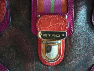 Borsa Etro Marrone e Rosa