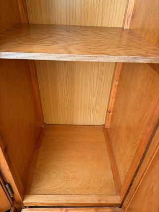 Armario Provenzal Madera 3 Puertas Cajones