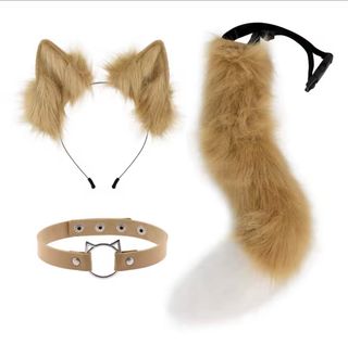 Accesorios gato: orejas, cola y collar