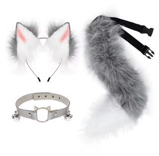 Accesorios gato: orejas, cola y collar
