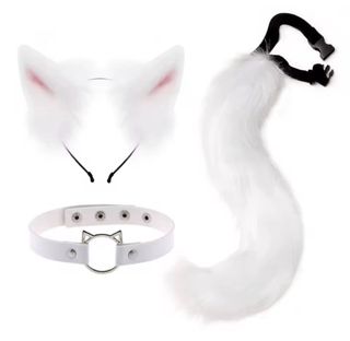 Accesorios gato: orejas, cola y collar