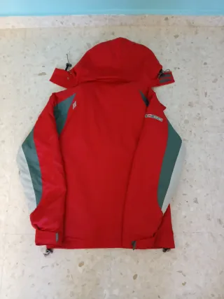 Chaqueta de nieve roja y gris Talla L