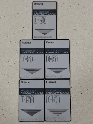 Roland PN-D50-04 Tarjeta ROM D-50 Decay & S.E. II