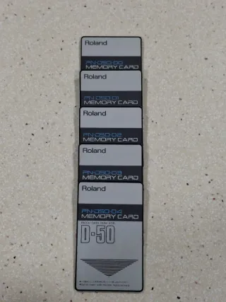 Roland PN-D50-04 Tarjeta ROM D-50 Decay & S.E. II