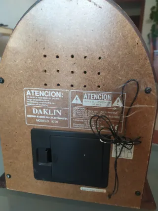 Radio de madera estilo vintage