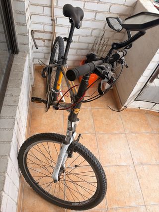 Bicicleta de ciudad con marchas