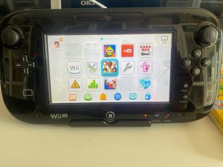 Nintendo Wii U Negra + 5 Juegos